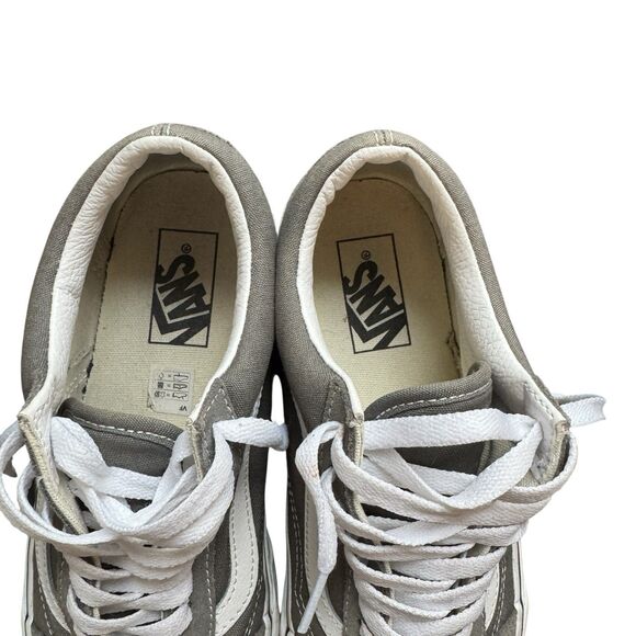 VANS Old Skool Grey (Gray) Men's 7 Women's 8.5 Retro Streetwear Skater Y2K Clean - Picture 7 of 14